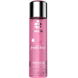 SWEDE - FRUITY LOVE ACEITE EFECTO CALOR FRESAS CON CHAMPAGNE 120 ML | VibraZon