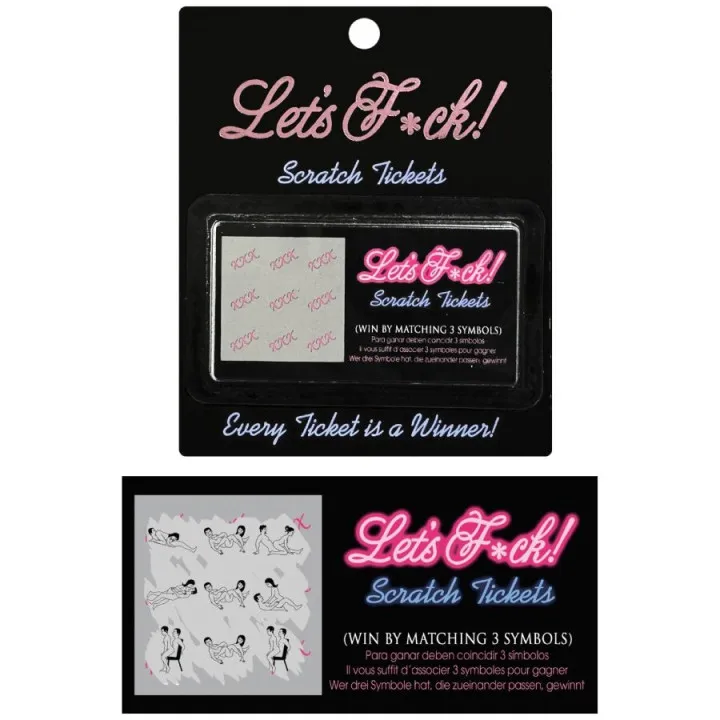 KHEPER GAMES - LET’S F*CK! TARJETAS DE RASCAR