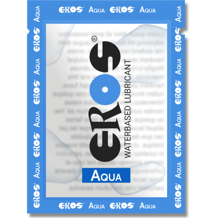 EROS AGUA - LUBRICANTE BASE AGUA 4 ML | VibraZon