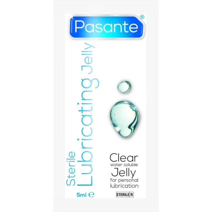 PASANTE - MONODOSIS 5 ML STERILE LUBRICANTING JELLY | VibraZon