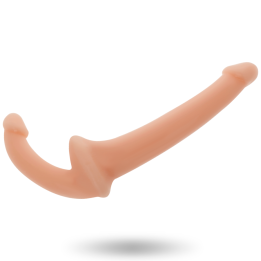 ADDICTED JUGUETES - DILDO CON ARNÉS SIN SUJECIÓN NATURAL | VibraZon