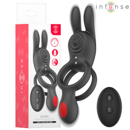 INTENSE - QUINN ANILLO DOBLE CON VIBRACIÓN CONTROL REMOTO | VibraZon