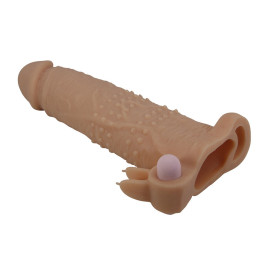 PRETTY LOVE - QUILLON FUNDA PARA PENE CON ESTIMULADOR DE CLÍTORIS Y VIBRACIÓN | VibraZon
