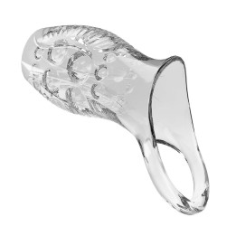 PRETTY LOVE - GERALDINE FUNDA ENGROSADORA TEXTURIZADA TRANSPARENTE | VibraZon