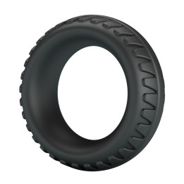 CRAZY BULL - MERRITT ANILLO PARA PENE TEXTURIZADO SILICONA NEGRO | VibraZon