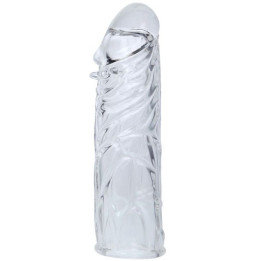 BAILE - FUNDA TRANSPARENTE PARA EL PENE EN SILICONA 13 CM | VibraZon