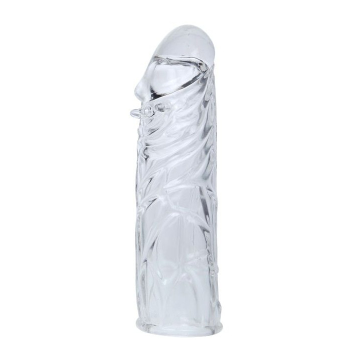 BAILE - FUNDA TRANSPARENTE PARA EL PENE EN SILICONA 13 CM | VibraZon