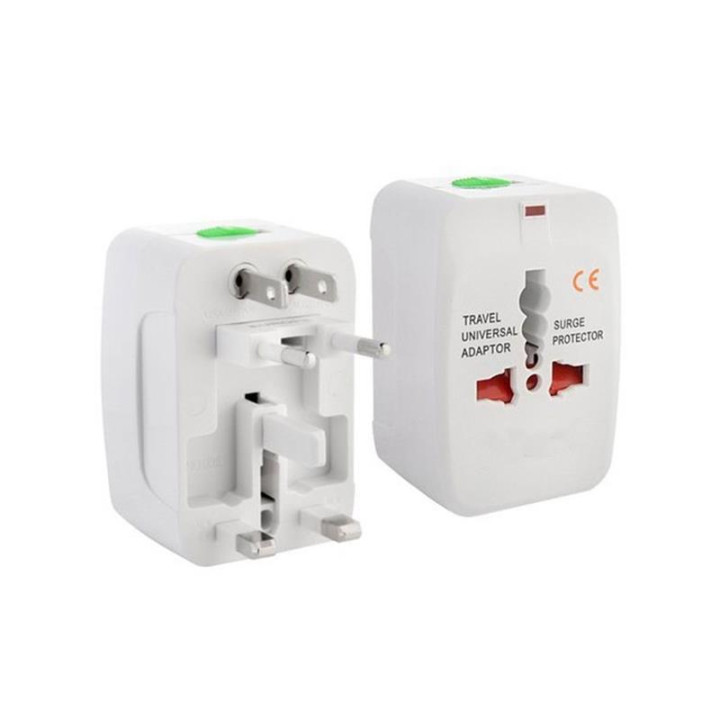 Adaptador Universal de Viaje US/AU/UK/EU de Electro Play | VibraZon