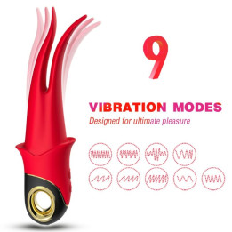 ARMONY - SHADOW VIBRADOR PINZA ROJO | VibraZon