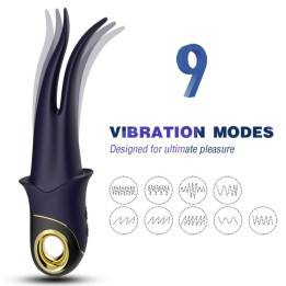 ARMONY - SHADOW VIBRADOR PINZA AZUL OSCURO | VibraZon