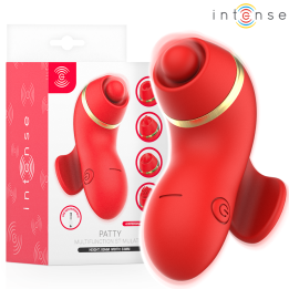 INTENSE - PATTY ESTIMULADOR CON 4 CABEZALES, SUCCIÓN, TAPPING, TICKLING Y LICKING | VibraZon
