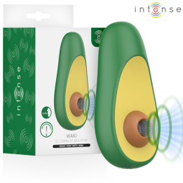 INTENSE - WAKI ESTIMULADOR SUCCIONADOR DE CLÍTORIS AGUACATE | VibraZon