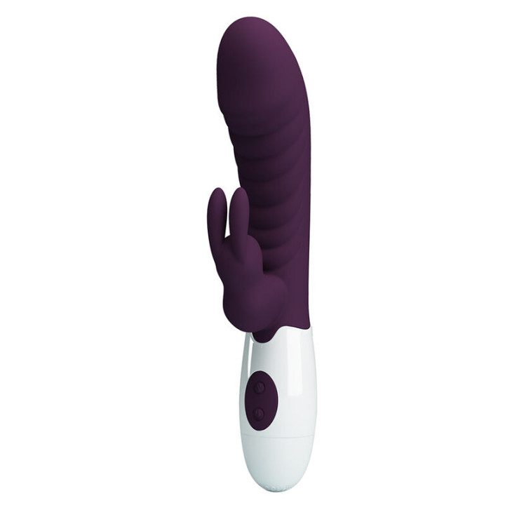 PRETTY LOVE - NAUGHTY BUNNY VIBRADOR RABBIT 30 FUNCIONES MORADO | VibraZon
