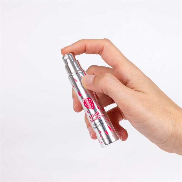 Spray Sexo Oral Wet Mouth Fresa Ácida 11 gr de Secret Play | VibraZon