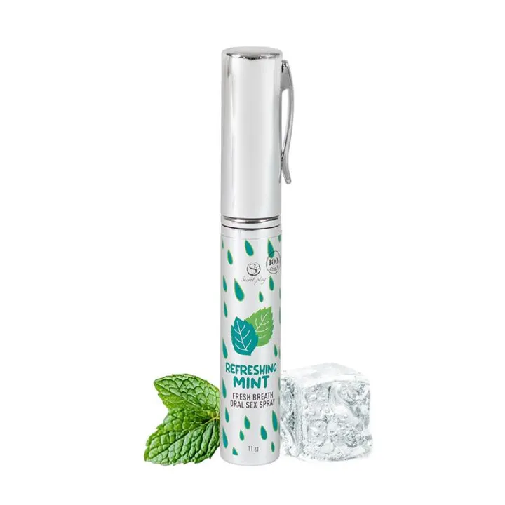 Spray Sexo Oral Aliento Fresco Menta 11gr de Secret Play