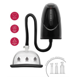 SHE.E.O - BOMBA AUTOMÁTICA DE VACÍO PARA VAGINA Y CLÍTORIS NEGRA | VibraZon