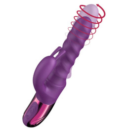 SHE.E.O - VIBRADOR RABBIT SWIRL MORADO | VibraZon