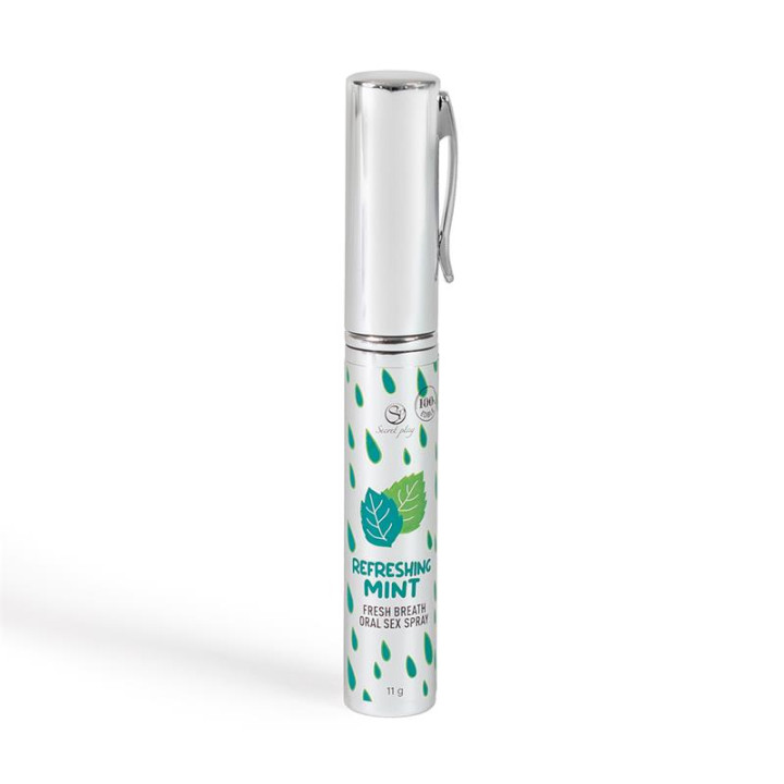 Spray Sexo Oral Aliento Fresco Menta 11gr de Secret Play | VibraZon