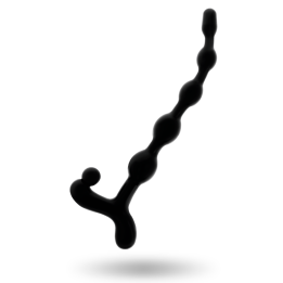 ADDICTED JUGUETES - BOLAS ANALES 22 CM NEGRO | VibraZon