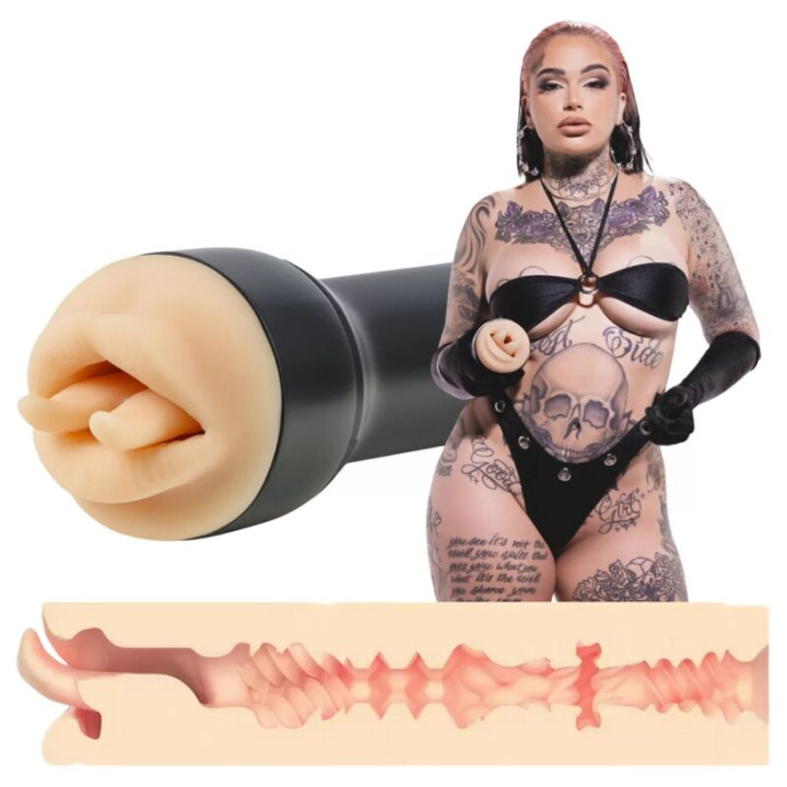 KIROO - RAVEN MOUTH MASTURBADOR LENGUA VIPERINA REALISTA | VibraZon
