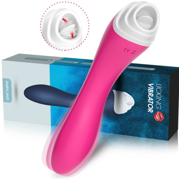 ARMONY - FAIRYLAND ESTIMULADOR CON LENGUA CLITORIS & VIBRADOR FUCISA | VibraZon