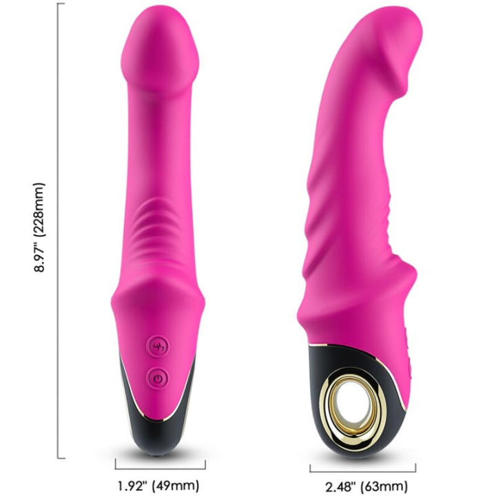 ARMONY - JOYBLADE DILDO VIBRADOR ROTADOR FUCSIA | VibraZon