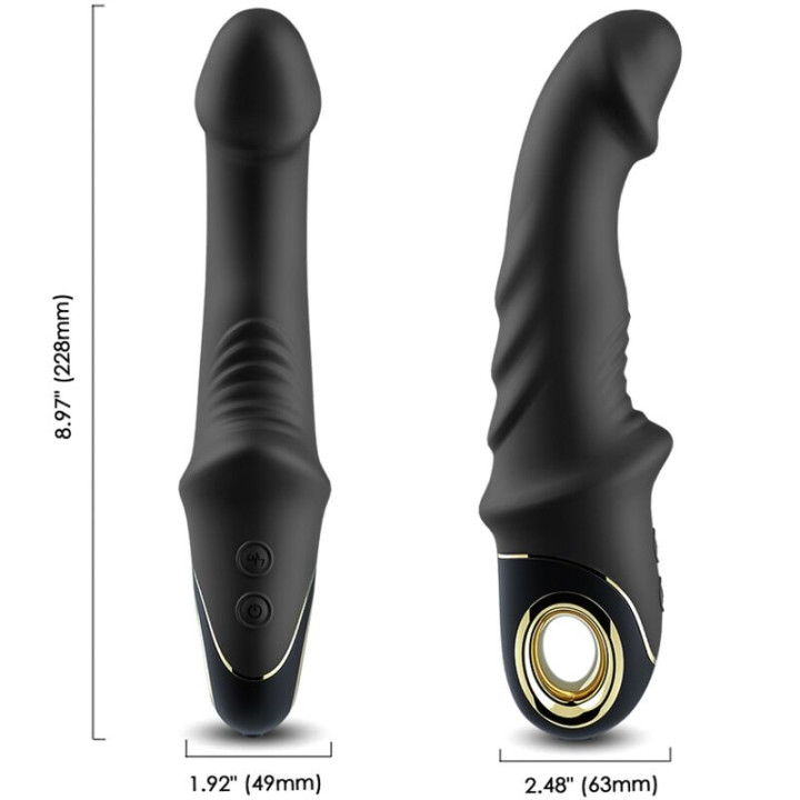ARMONY - JOYBLADE DILDO VIBRADOR ROTADOR NEGRO | VibraZon