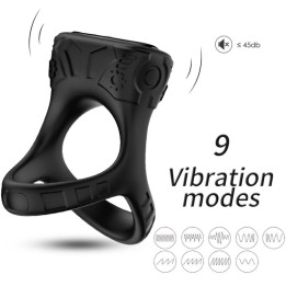 ARMONY - ANILLO VIBRADOR & MULTIPOSICIÓN NEGRO | VibraZon