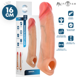 MR INTENSE - SIMON L FUNDA PARA PENE SILICONA 16 CM -Ø- 4.5 CM | VibraZon