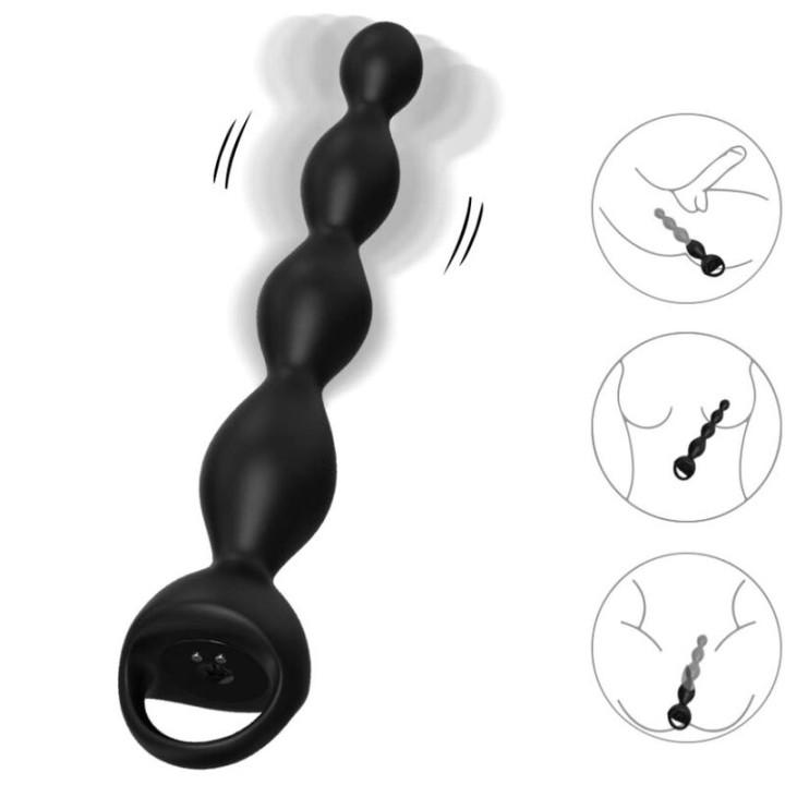 ARMONY - VIBRADOR DEDAL PLUG ANAL NEGRO | VibraZon