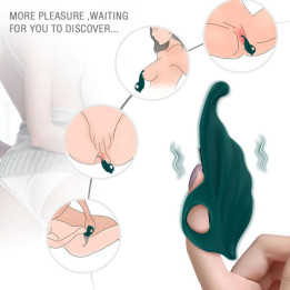 ARMONY - DEDAL ESTIMULADOR & VIBRADOR VERDE | VibraZon