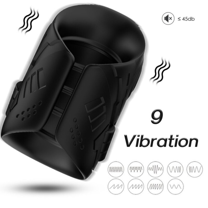 ARMONY - MASTURBADOR & VIBRADOR NEGRO | VibraZon