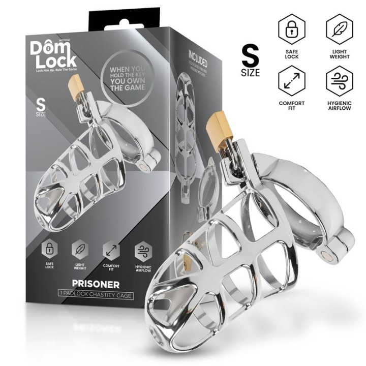 Prisoner Jaula para el Pene Talla S de Domlock | VibraZon