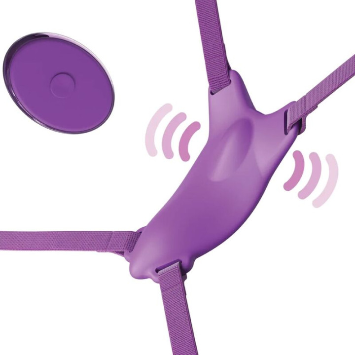 FANTASY FOR HER - ARNES MARIPOSA VIBRADOR, RECARGABLE & CONTROL REMOTO VIOLETA | VibraZon