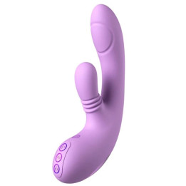 FANTASY FOR HER - INTIMOTION FLUTTER PRO MORADO VIBRADOR RABBIT PARA PUNTO G Y CLÍTORIS