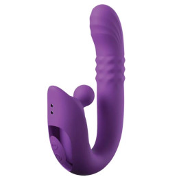 FANTASY FOR HER - HARMONI PRO MORADO VIBRADOR RABBIT PARA PUNTO G Y CLÍTORIS