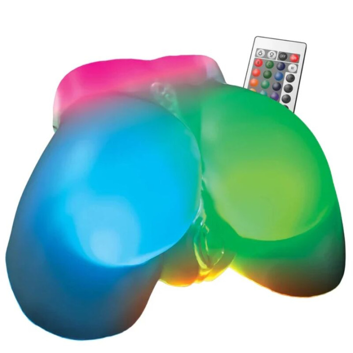 PDX ELITE - GO-GO ANAL LED MEGA MASTURBADOR MASCULINO ILUMINADO