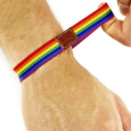 PRIDE - PULSERA CHICO GOMA LUJO ORGULLO | VibraZon