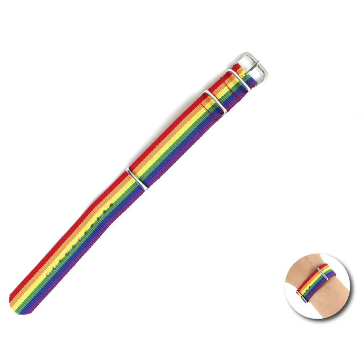 PRIDE - PULSERA BANDERA ARCOÍRIS | VibraZon