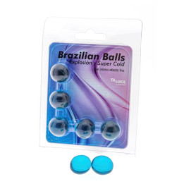 Set 5 Brazilian Balls Gel Excitante Efecto Frío | VibraZon