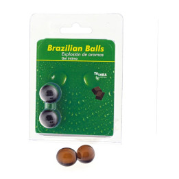 Set 2 Brazilian Balls Aroma de Chocolate | VibraZon