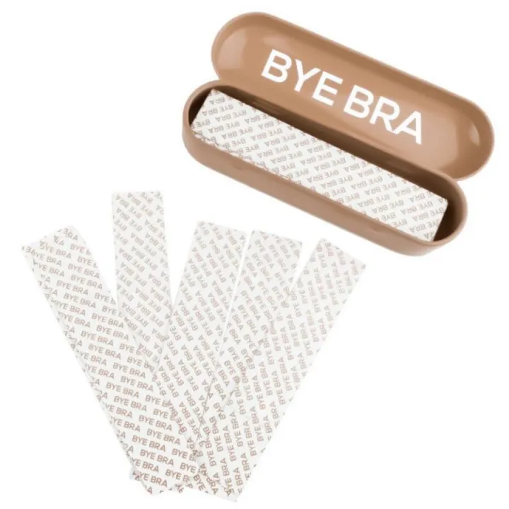 BYE-SUJETADOR - CINTA PARA ROPA CON CAJA METÁLICA TALLA ÚNICA