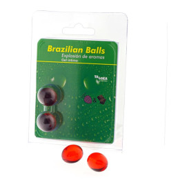 Set 2 Brazilian Balls Aroma Fresa y Chocolate | VibraZon