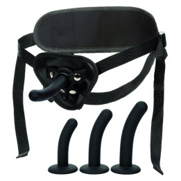 CALEXOTICS - BOUNDLESS KIT ARNÉS SILICONA CURVADO