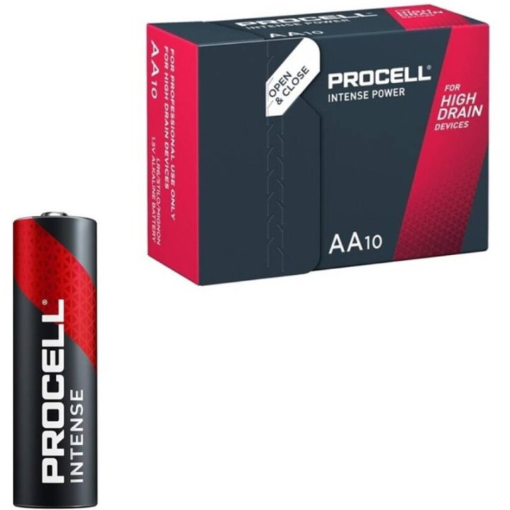 PROCELL - INTENSE POWER ALCALINA LR6 AA 1,5V CAJA*10 | VibraZon
