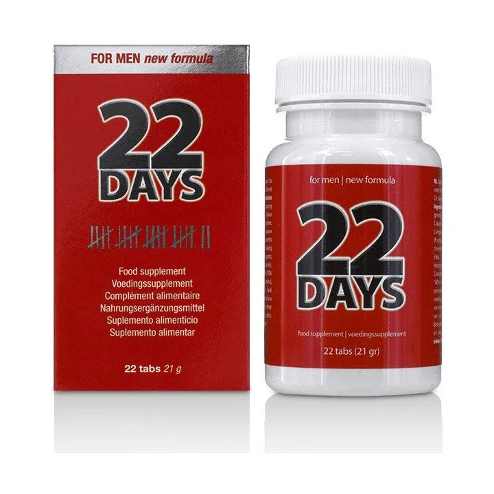 22 Days PE – Complemento alimenticio para el bienestar masculino
