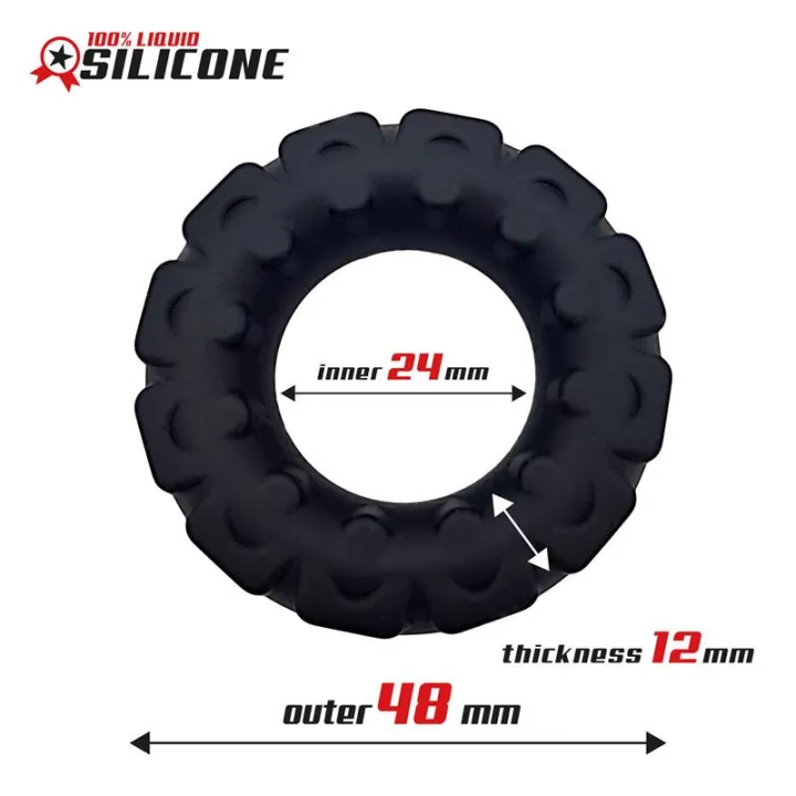 Anillo para el Pene Silicona Líquida 2.4 cm de Beast Rings