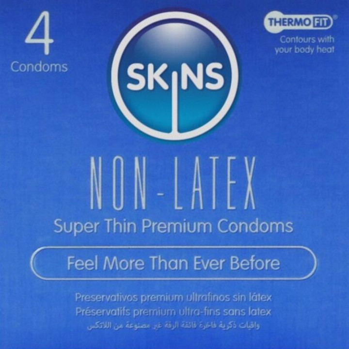 SKINS - PRESERVATIVOS SIN LATEX PACK 4 | VibraZon