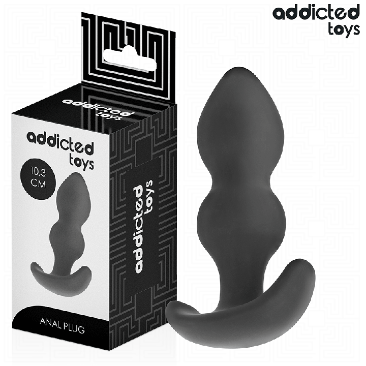 ADDICTED JUGUETES - PLUG ANAL SILICONA TALLA S 10,3 CM