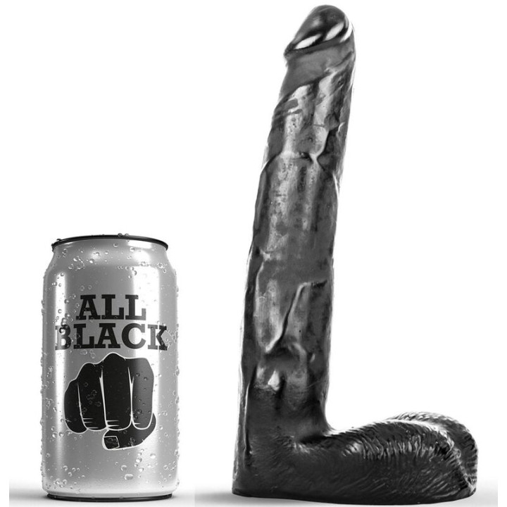 ALL NEGRO - DILDO REALÍSTICO 21 CM